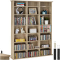 Bibliotheque etagere marron 106 cm, gain de place
