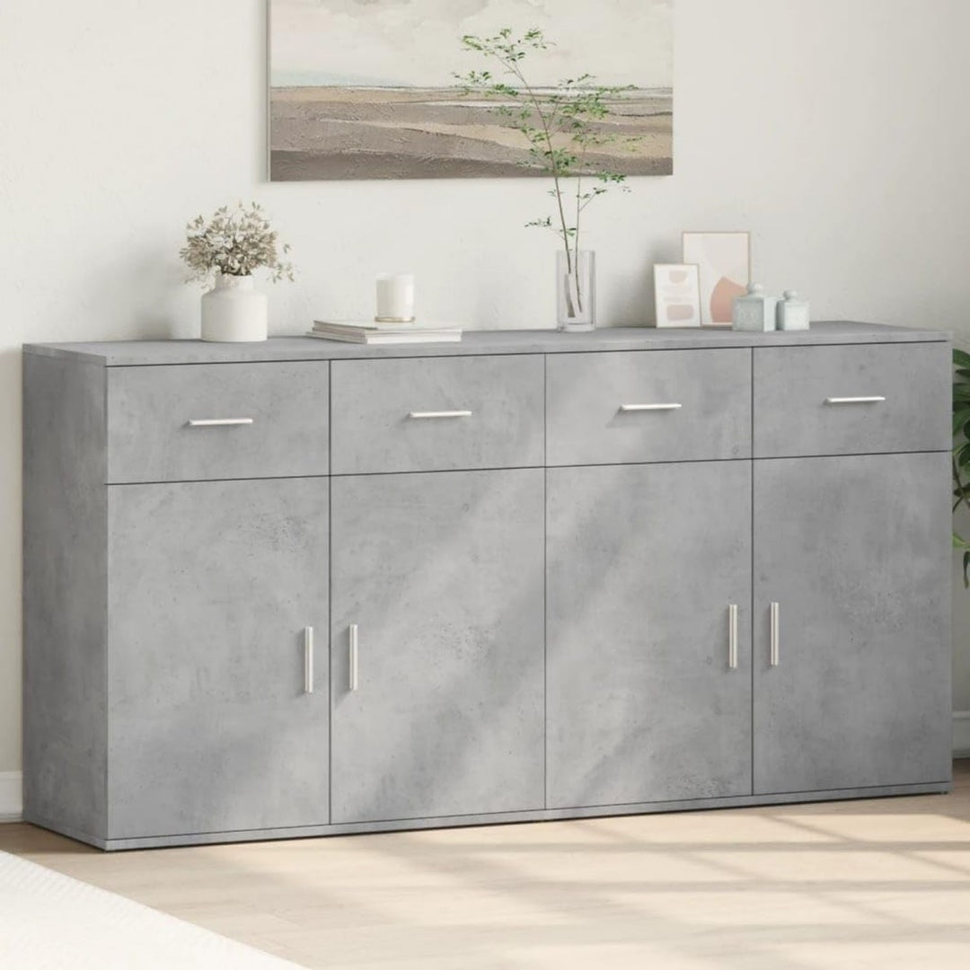 Commode 79 x 38 x 80 cm gris