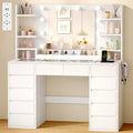 Moderne Coiffeuse gris clair fonctionnelle