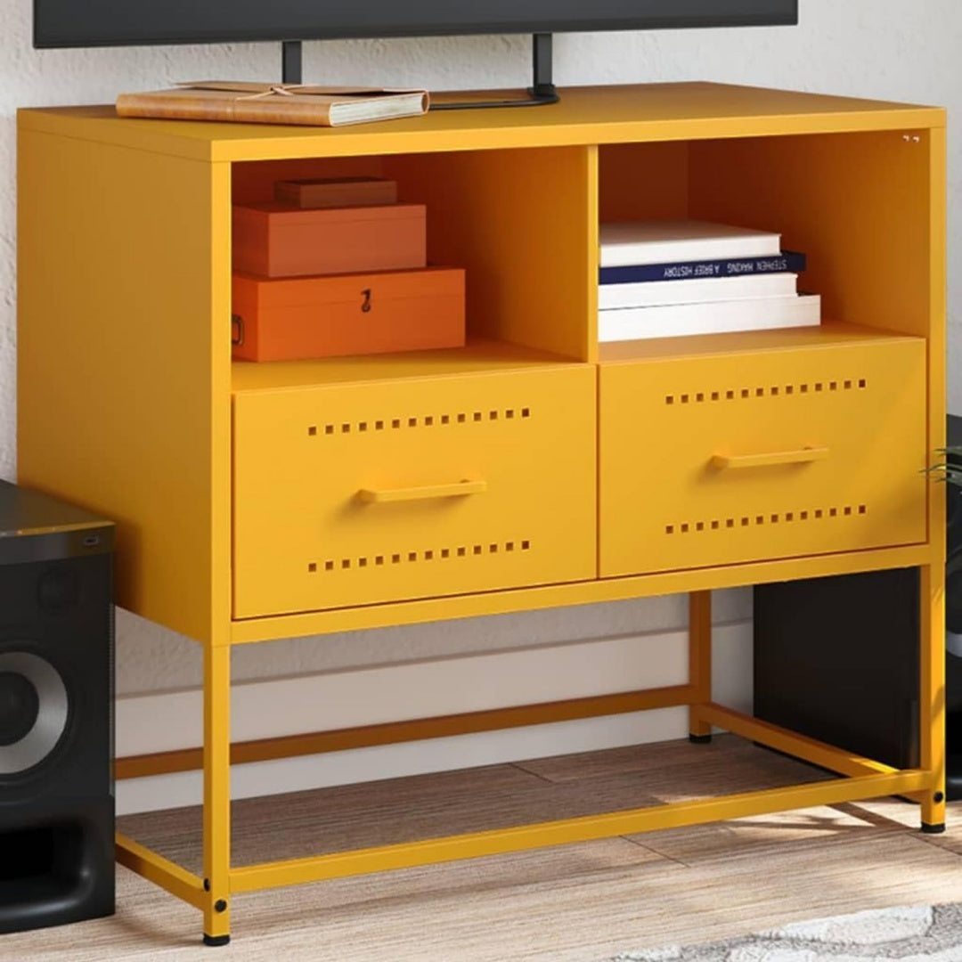 Meuble TV industriel pour un rangement pratique