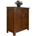 Buffet pratique laque brillant en bois massif