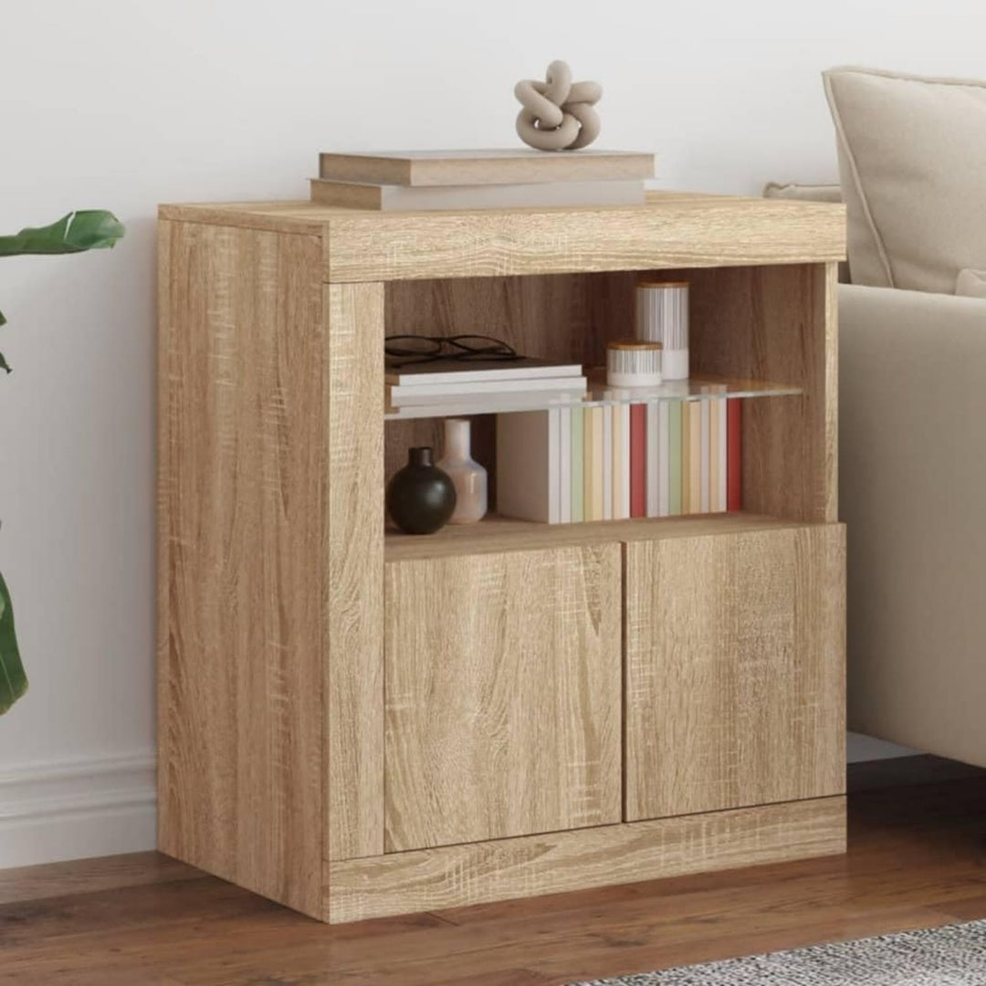 Buffet marron epure 60.5 x 37 x 67 cm