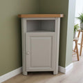 Creme meuble de rangement decor chene