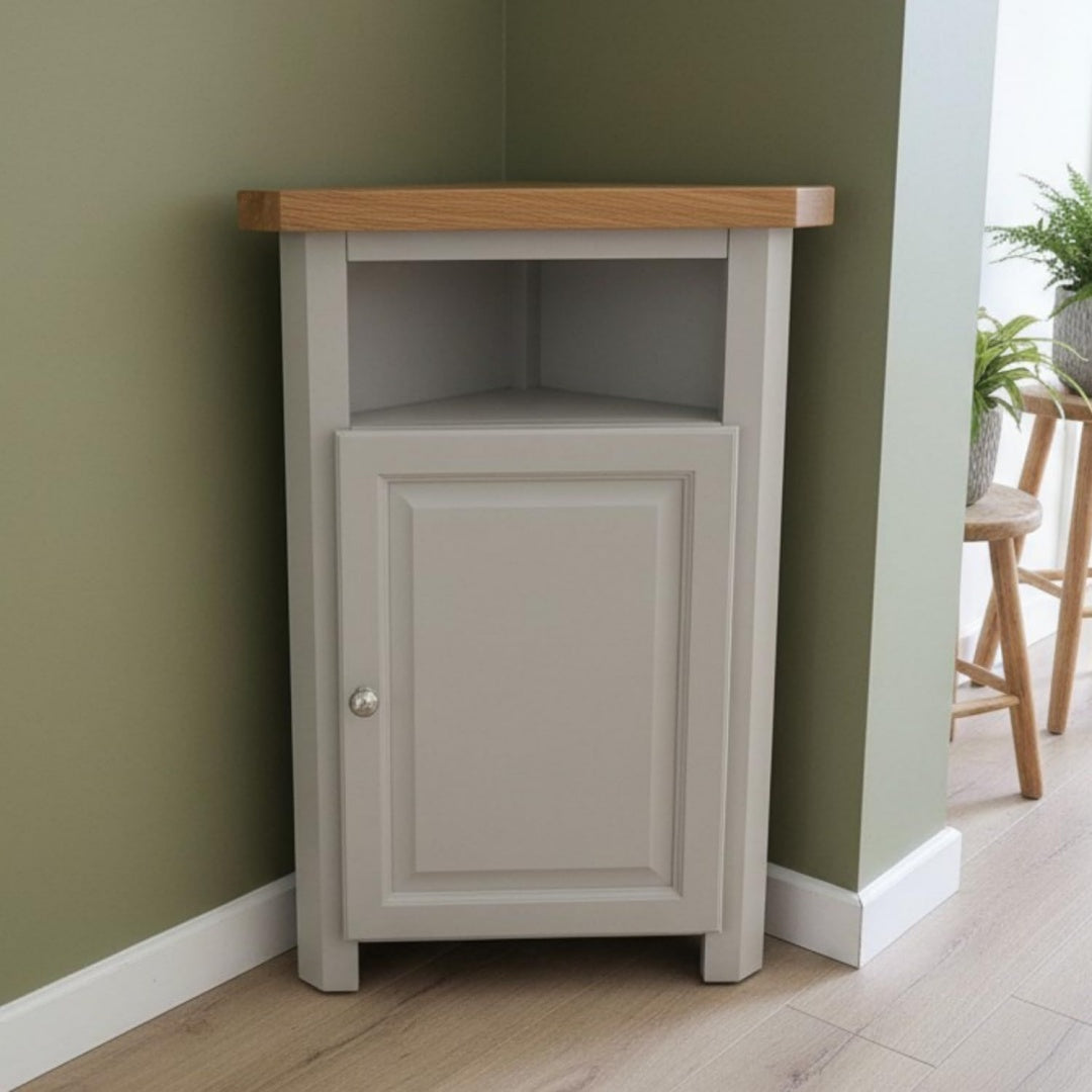 Creme meuble de rangement decor chene