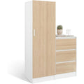 Design ensemble penderie avec 3 tiroirs