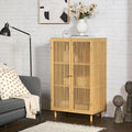 Armoire gris clair ideal pour salon 110 x 66 x 40 cm