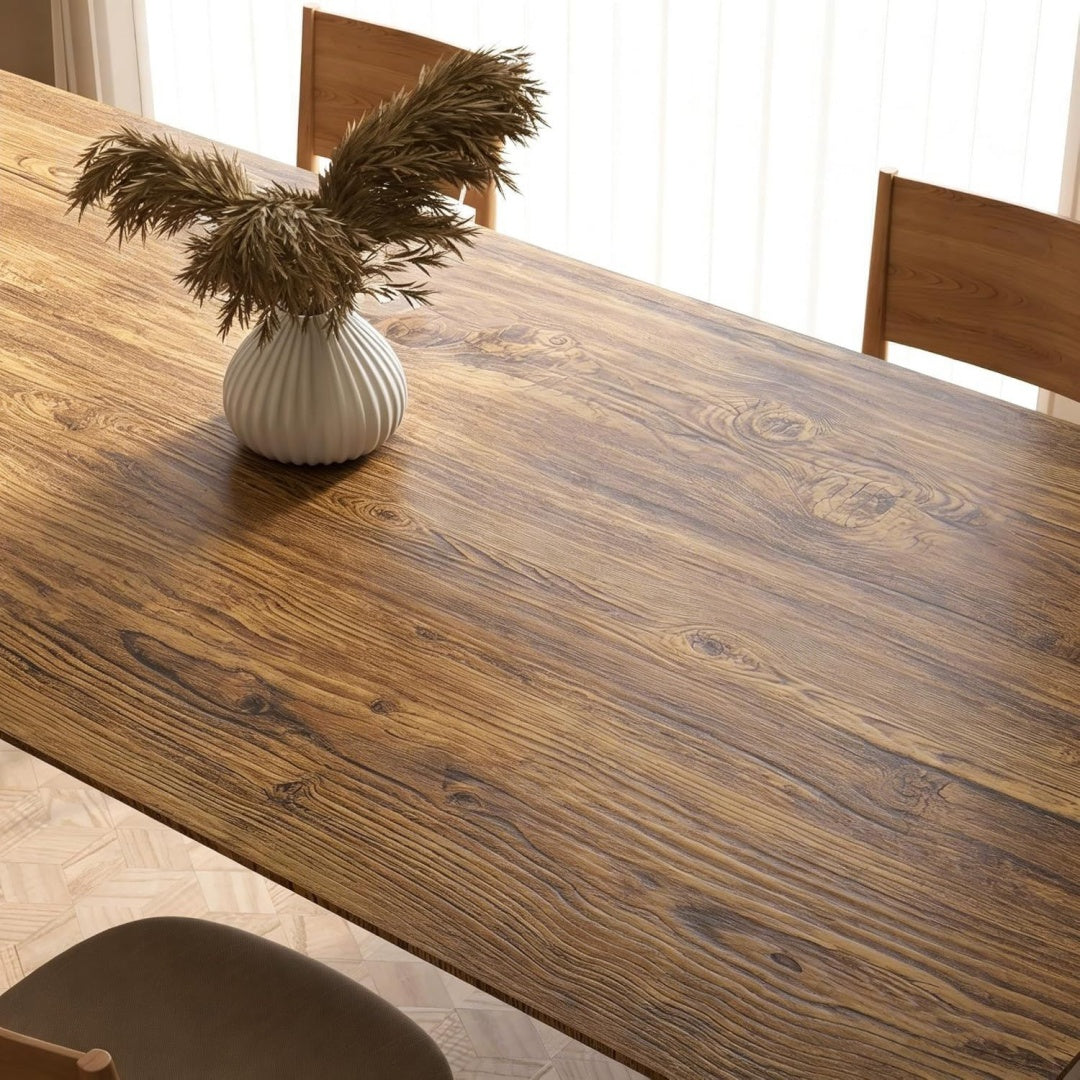 Atout eclairage LED, sticker meuble marron en bois