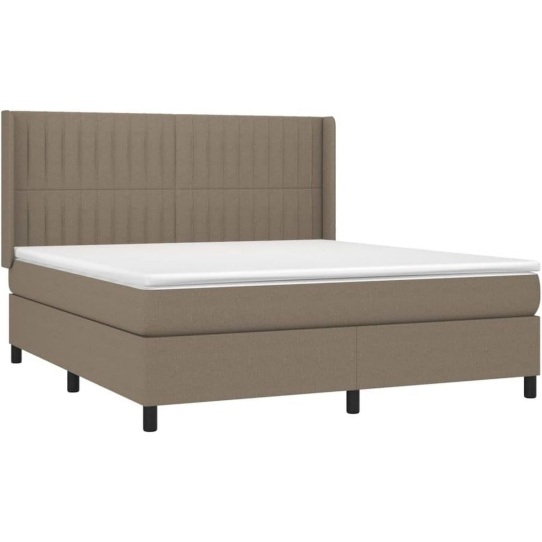Lit rose moderne en tissu