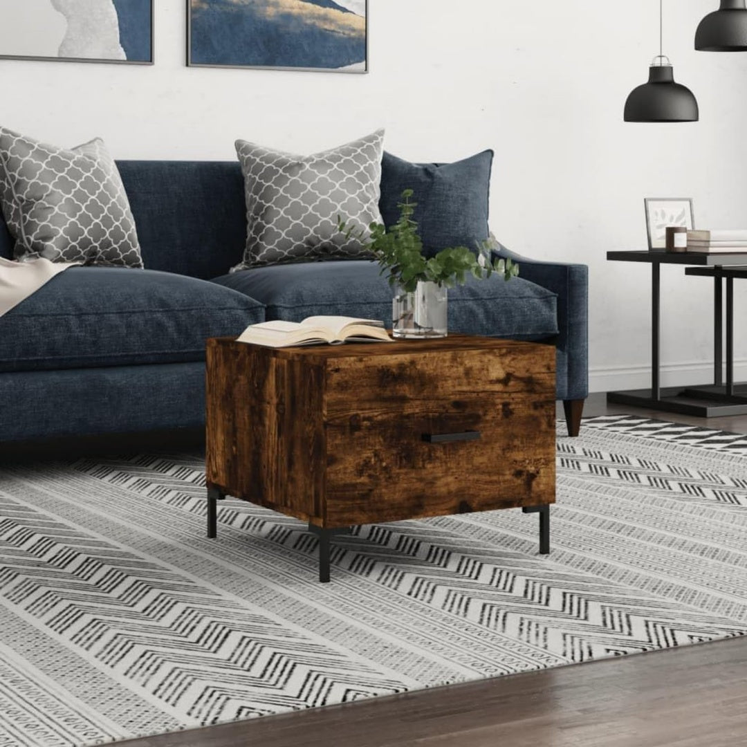 Table basse gris 50 x 50 x 40 cm parfait rangement