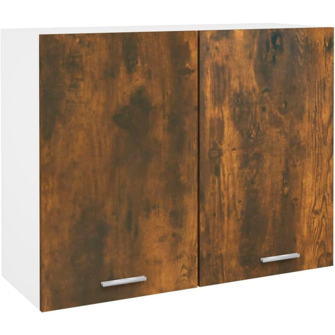 Ensemble de meubles marron en bois, portes