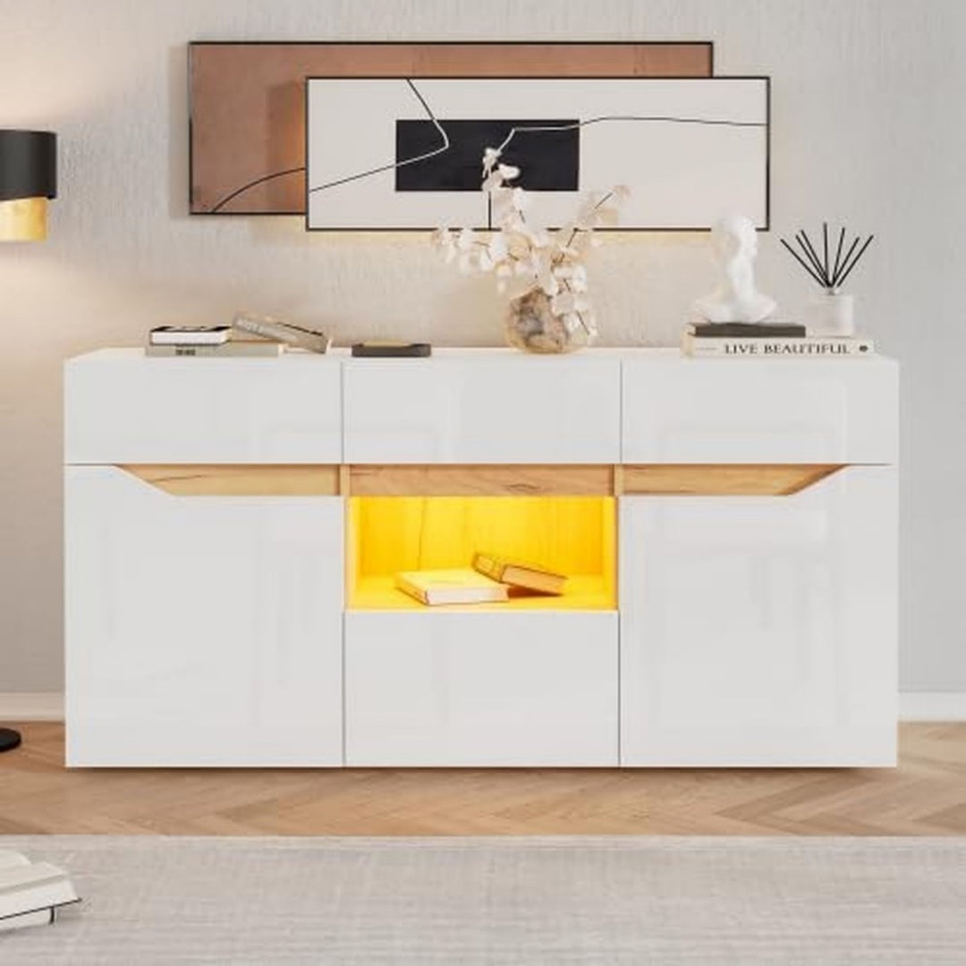Moderne commode en panneau de particules